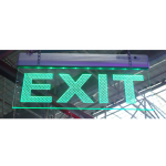 Lampa de urgenta Exit transparenta